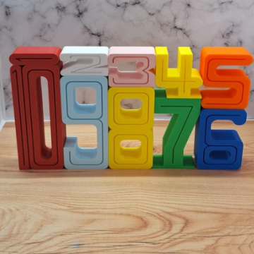 3D Baskı Sayı Blokları